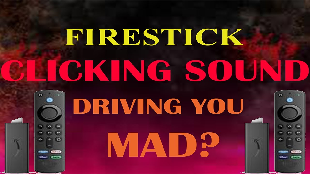 TURN OFF CLICK SOUND ON AMAZON FIRESTICK YouTube