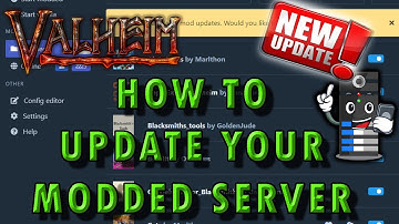Valheim 2023:  How To UPDATE your MODDED SERVER - Using Thunderstore ModMan, FileZilla and G-Portal