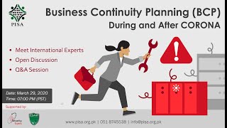 Business Continuity Planning -  During and After Corona