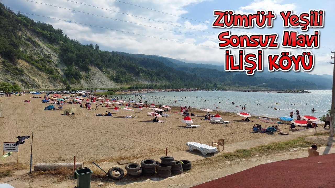 Zümrüt Yeşili ve Sonsuz Mavi Arasında Sıkışan Cennet : İLİŞİ KÖYÜ , #droneçekimi