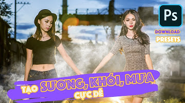 Tạo Sương Khói, Mưa, Tuyết Với Brush Preset Photoshop | Download Brush Free | Lavender Channel