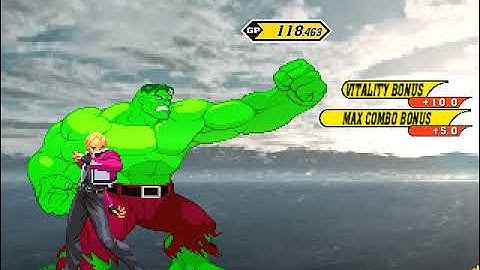 MUGEN Request: Fiona Mayfield & Reptile MK2 Vs Rock Howard & Hulk