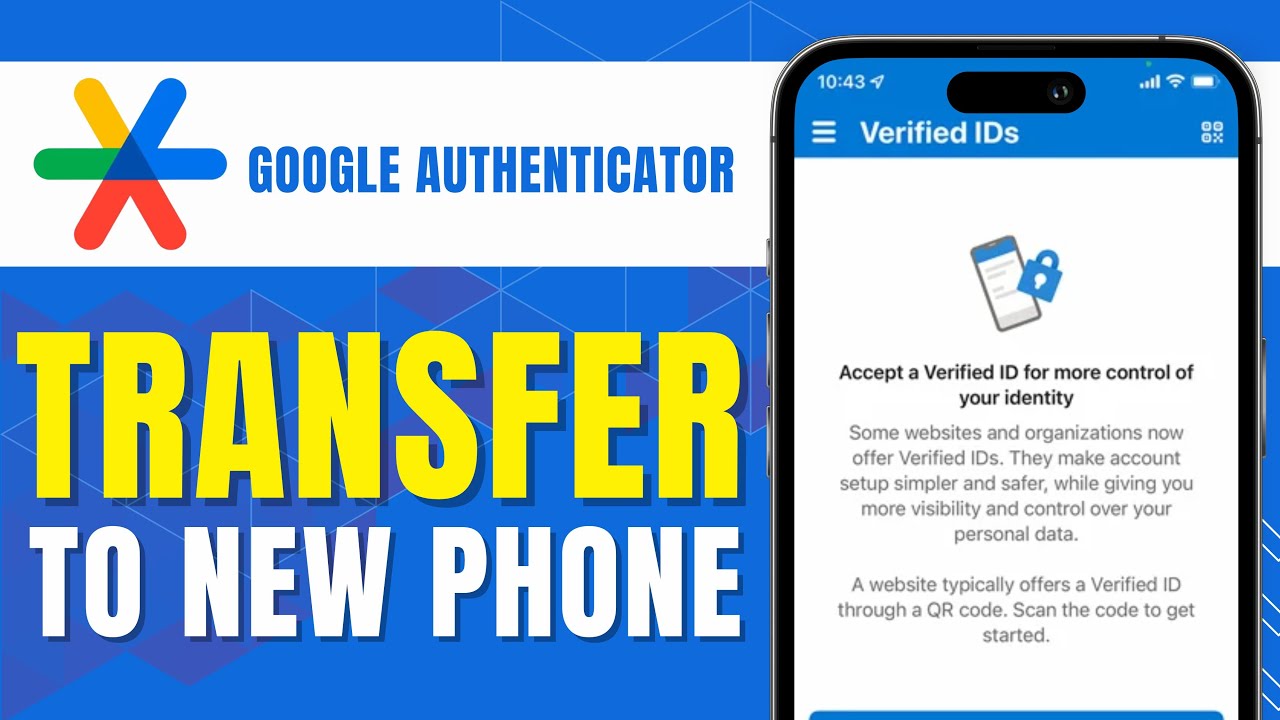 HOW TO TRANSFER GOOGLE AUTHENTICATOR TO NEW PHONE NEW DEVICE (Easy Way ...