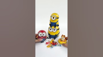 Satisfying With Unboxing Despicable Me 4 Minions Toys | ASMR Video #shorts #toys