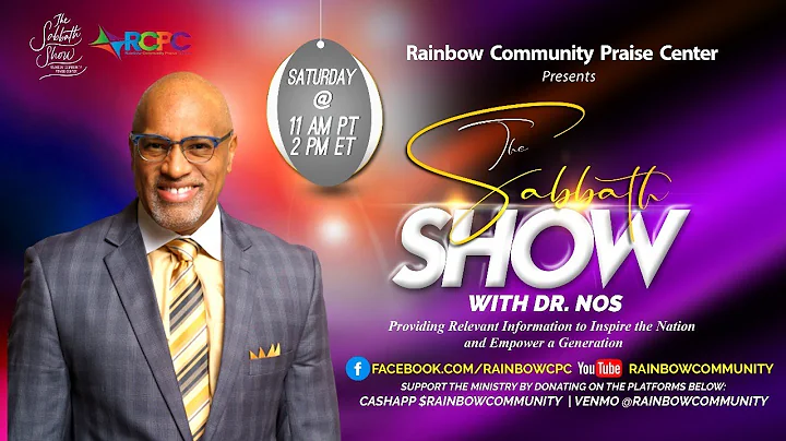 SABBATH SHOW: MUSIC: Rubi; HOLY NOTICING GUEST: Da...
