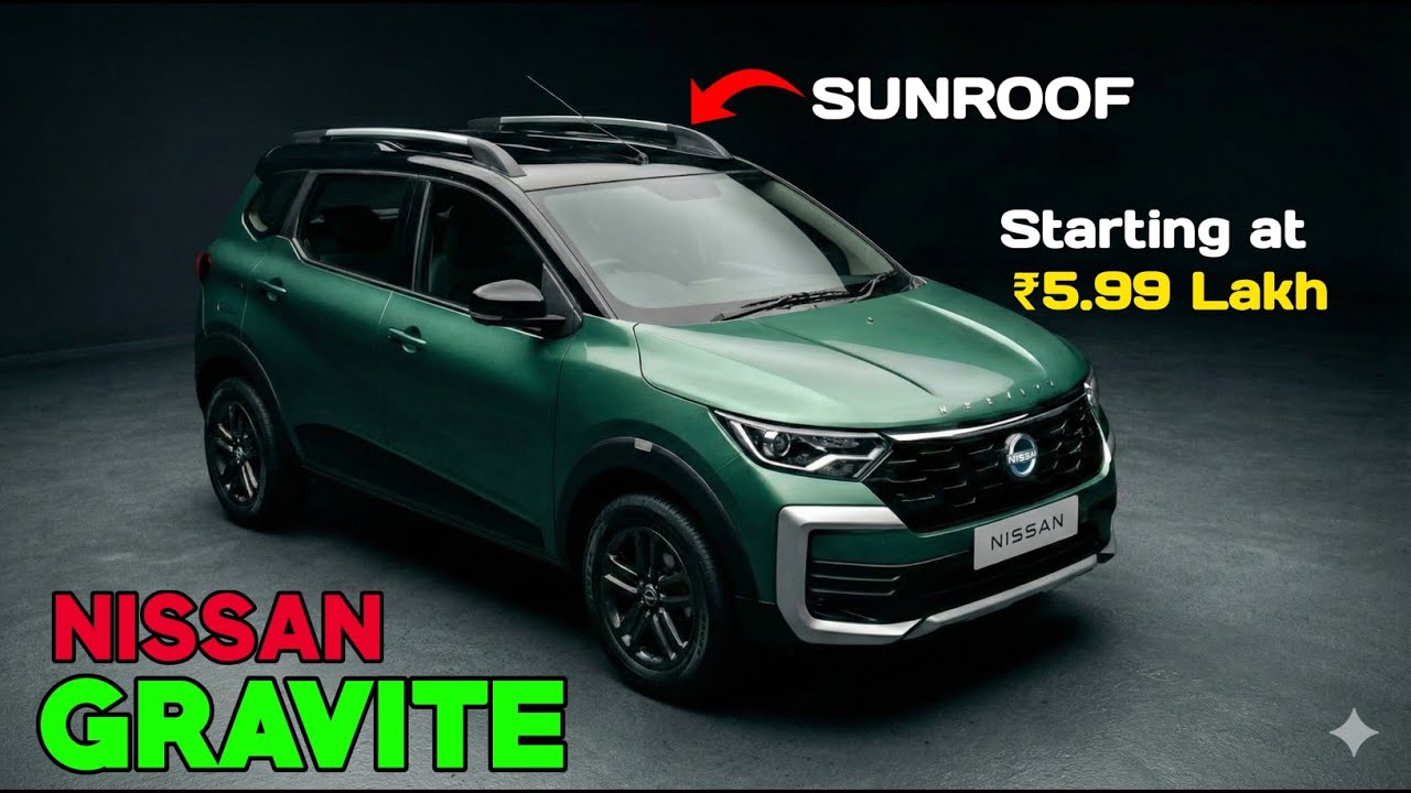 Nissan Gravite First Look! 😲 Is This The Best 7-Seater Under 10 Lakhs? 