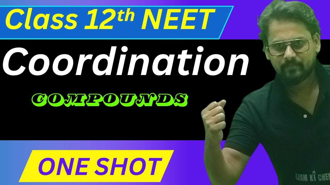 One-Shot Quick Revision: Coordination Compounds for NEET & JEE 2025