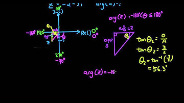 Complex numbers lesson 11 - finding the argument in quadrant 3 and 4