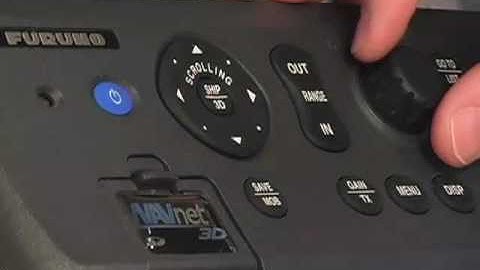 NavNet 3D Training - Keyboard Layout