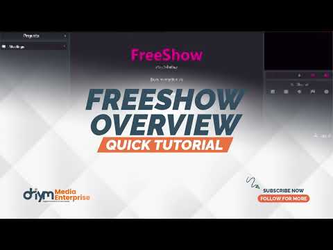 FreeShow Overview & Quick Tutorial | Complete Beginner’s Guide 2026