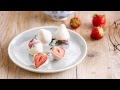 Alpro recipe  frozen strawberries