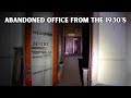 Exploring An Abandoned Office Building From The 1930&#39;s