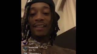 Wiz Khalifa talks about Mack and Devin go to HIGH SCHOOL part 2 on IG LIVE!