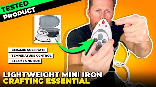 Not Only Handy To Take With, But Just A Great Iron, Quilted Bear