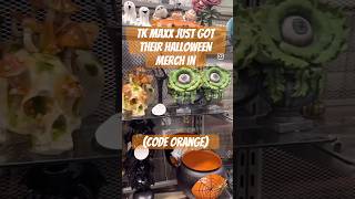 CODE ORANGE ~ Tk Maxx just got its Halloween stock in #halloween #tkmaxx