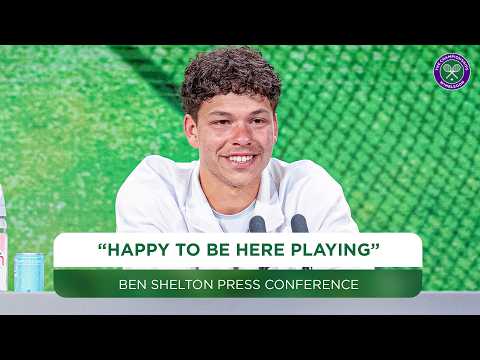 Ben Shelton: Pre-Championships Press Conference | Wimbledon 2026