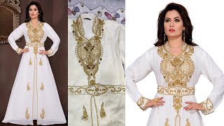 Islamic Beaded Full Sleeve Abaya - Islamic Full Sleeve Abaya Dress Must See