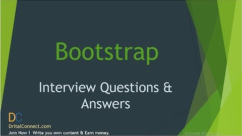 Top 50 Bootstrap Interview Questions & Answers for 2021