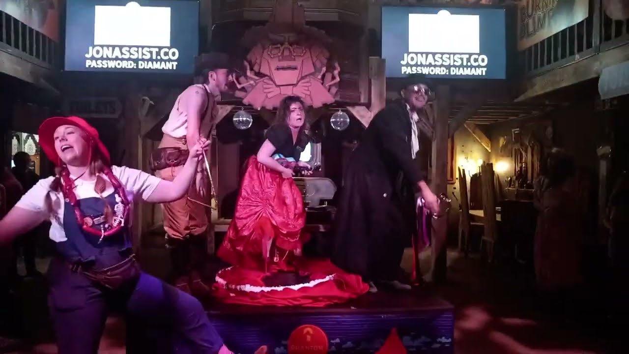 Phantom Peak Closing Ceremony Burning Blimp 2025