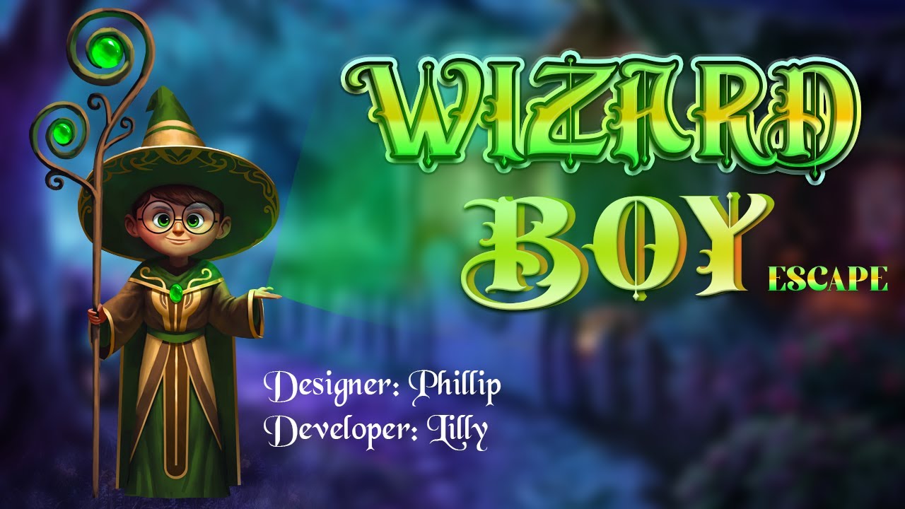 PG Wizard Boy Escape Game Walkthrough
