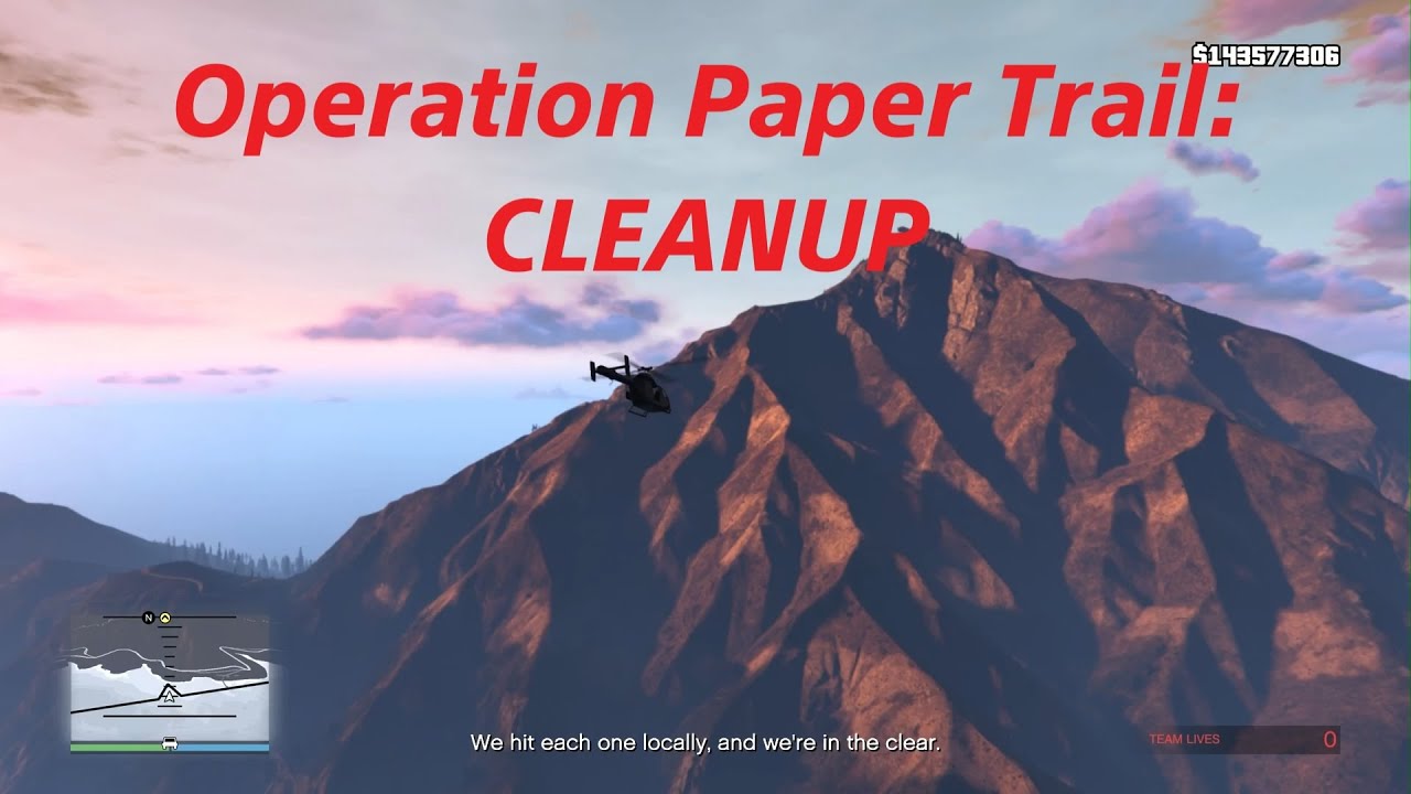 Grand Theft Auto Online Operation Paper Trail CLEANUP YouTube 