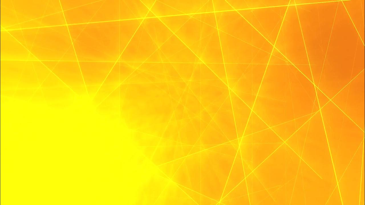 Yellow Laser Rays On A Yellow Background Motion Graphics Video