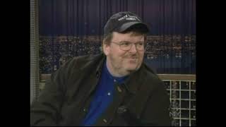 Michael Moore on Late Night October 8, 2003