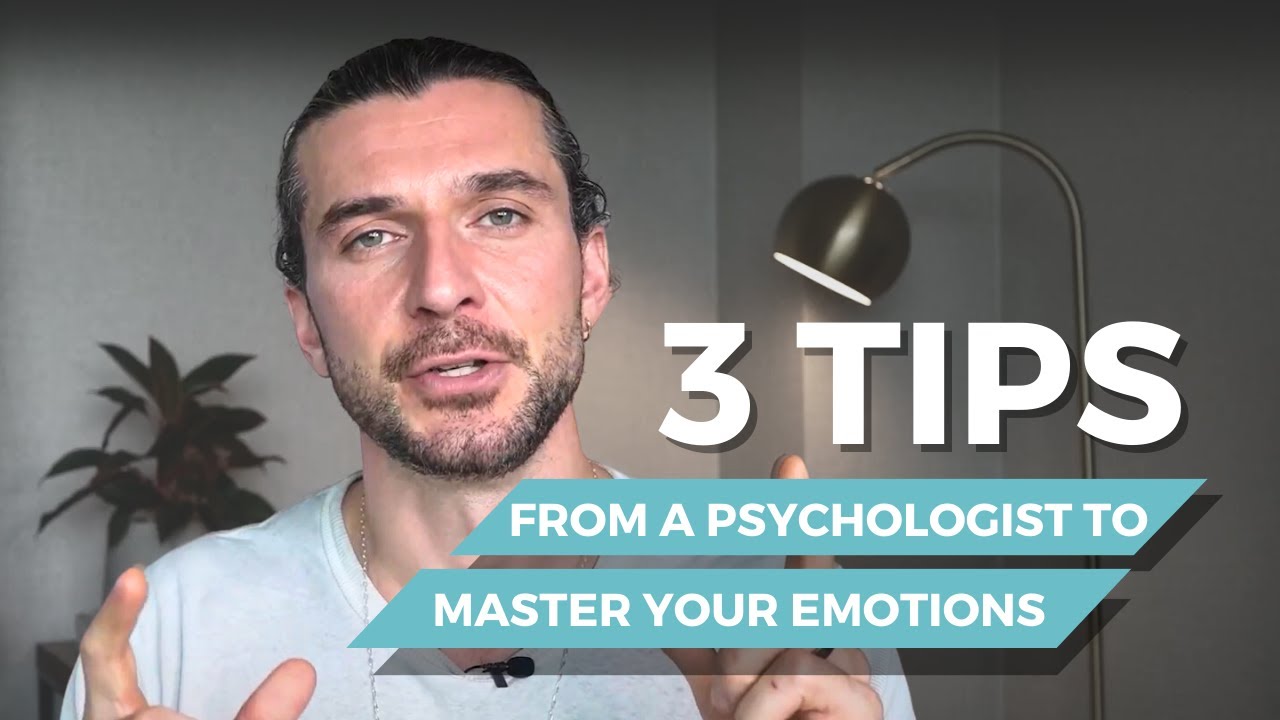 How To Master Your Emotions | 3 Principles for Greater Resilience - YouTube