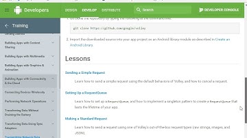 12   Android Studio   App Building   Adding Volley, and the RequestQueue