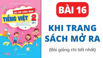 Bài 16 - Khi trang sách mở ra | Bài tập hằng ngày | Tiếng Việt lớp 2 | Kết Nối | Cô Uyển Uyển