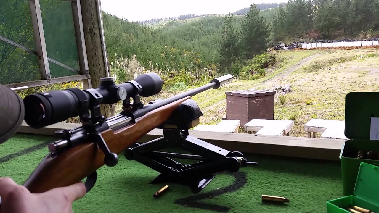 Shooting a 6.5x55 Swedish Mauser with a brand new MAE 6-30 ST suppressor. 