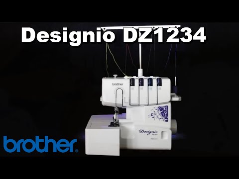 Brother Designio™ Series DZ1234 Serger Overview