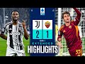 JUVENTUS ROMA 2 1 EXTENDED HIGHLIGHTS SERIE A 2025 26 JUVENTUS ROMA 2 1 EXTENDED HIGHLIGHTS SERIE A 2025 26