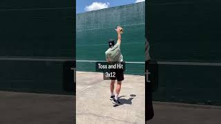Wall Volleyball Drills to Improve Your Arm Swing #volleyball #volleyballdrills #wallvolleyballdrills