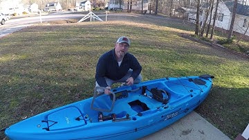 Hobie Outback rectangular hatch installation