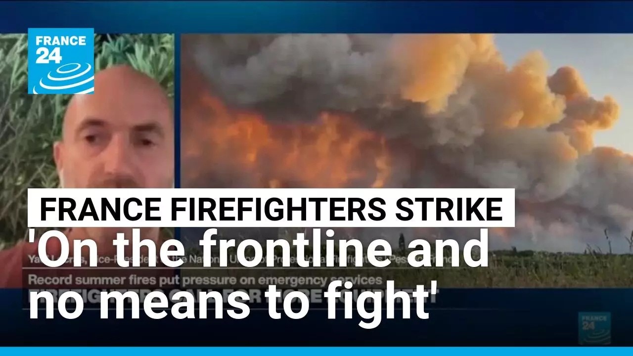 French firefighters on six-week strike after record summer blazes • FRANCE 24 English