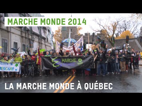 Marche Monde 2014 | La Marche à Québec