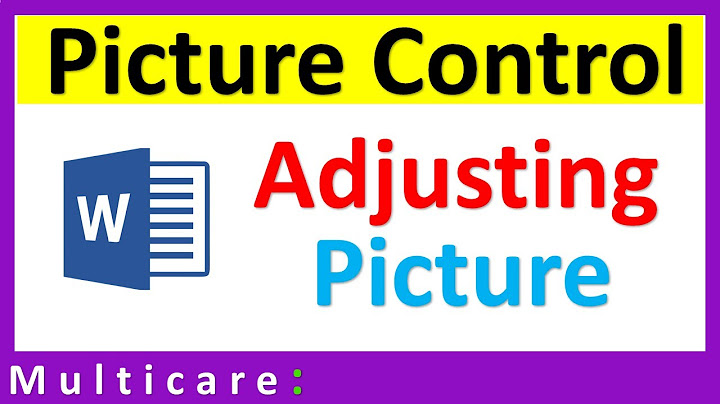 How to fix picture adjustment in word file