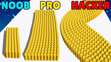 NOOB vs PRO vs HACKER in Bullet Army Run