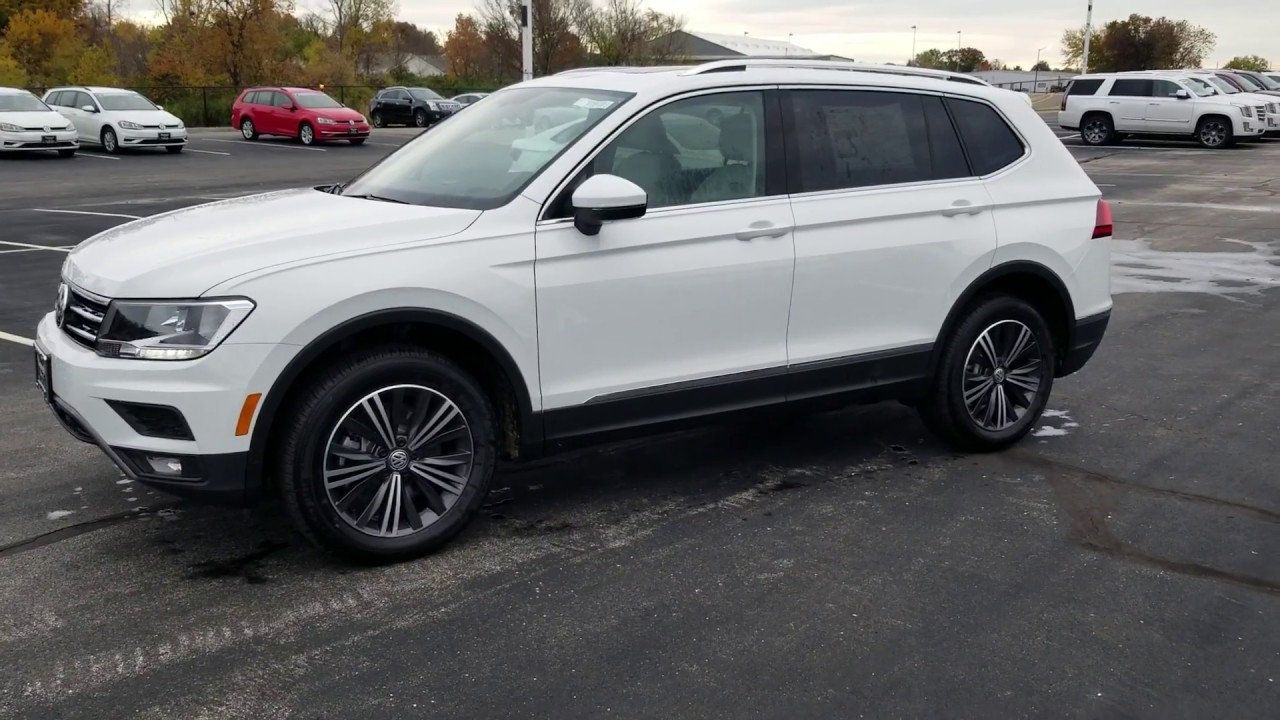 Volkswagen tiguan 2019 габариты