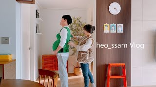 SUB) 👶🏻My husband is 8 months pregnant, Pregnant woman experienceㅣMaking all purpose detergent