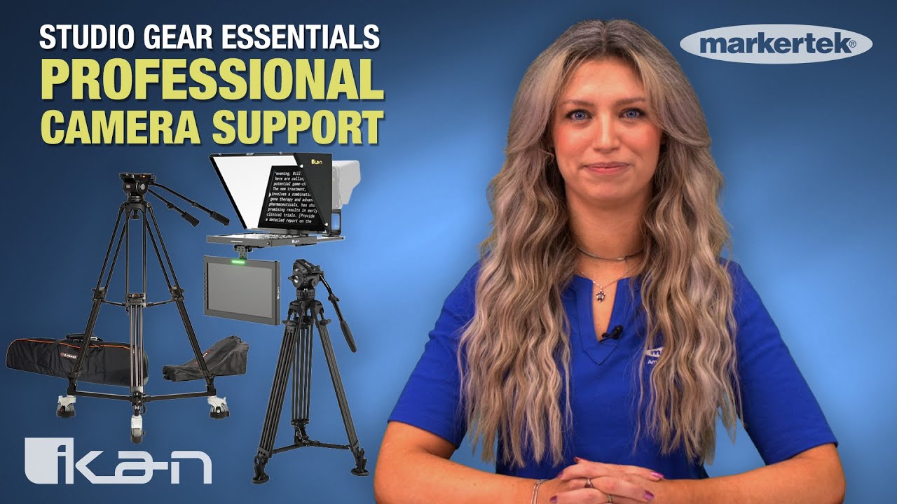 Built to Move, Built to Last: Ikan Camera Support Gear for Studio
