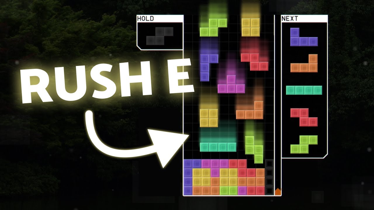 Rush E but it's Tetris - YouTube