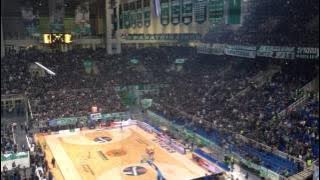 Panathinaikos vs Fenerbahce - Gate 13 pregame atmosphere 2 [1080p]