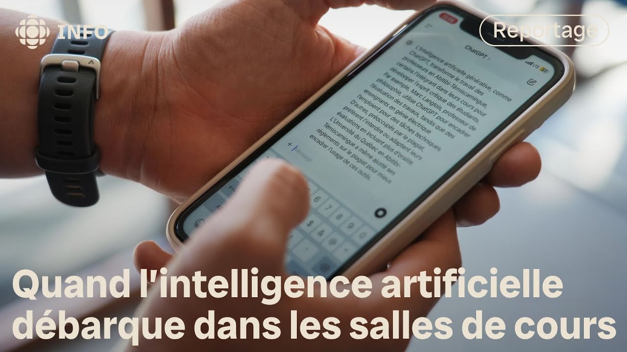 Quand l’IA débarque dans les salles de cours