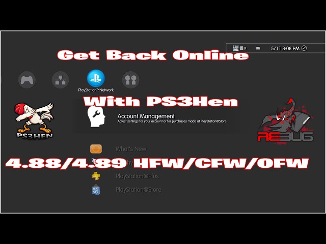 PS3: Homebrew ENabler 3.0.3_4.88 released for Firmware 4.88