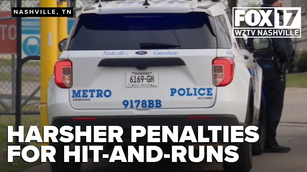 Tennessee lawmaker pushes for hit-and-run drivers to face tougher penalties