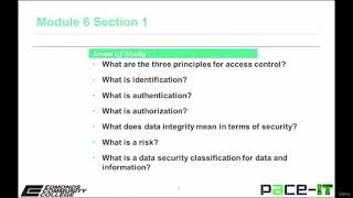 18. Introduction to Data Security: Protecting Your Digital World - Module 6, Section 1