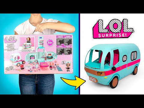Распаковка набора L.O.L. Surprise! 2 в 1 Glamper