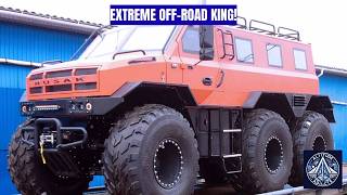 Meet the RUSAK K-6: Russia’s 6x6 Toughest All-Terrain Vehicle Yet